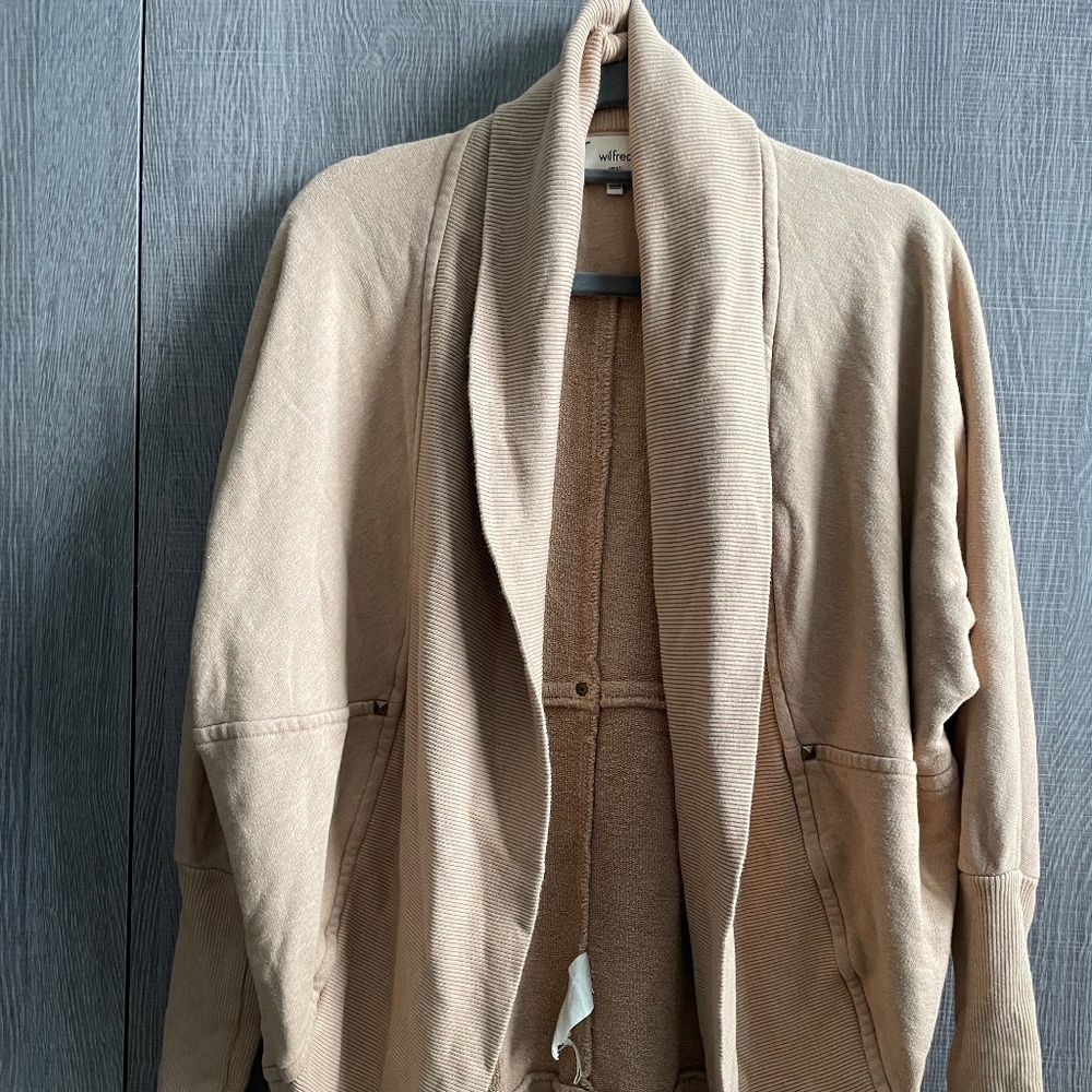 Aritzia Wilfred open sweater cardigan